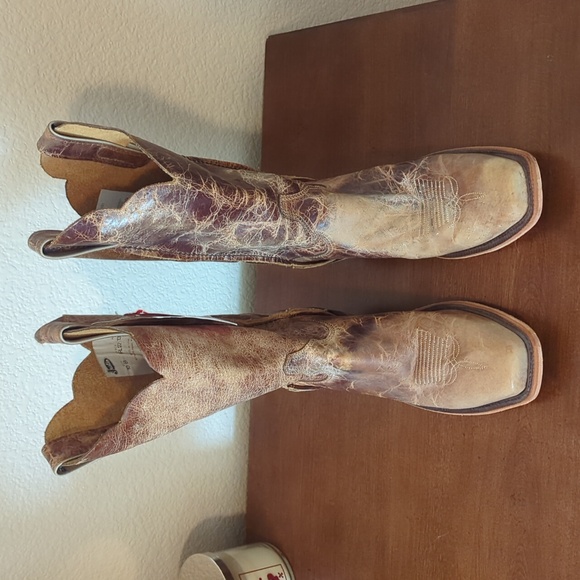 Justin Women Cowboy Boots Size 10 - Picture 3 of 13